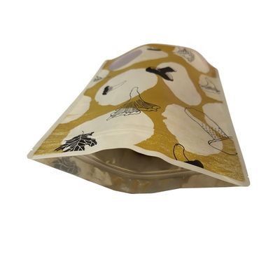 Lebensmittelverpackung Zip Lock Laminated Poly Bag Frosted Plastic Wiederverschlüssiger Stand Up Pouch Bag