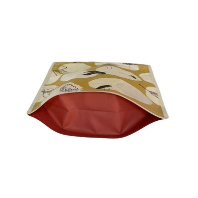 Lebensmittelverpackung Zip Lock Laminated Poly Bag Frosted Plastic Wiederverschlüssiger Stand Up Pouch Bag