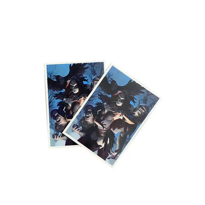 Spielkartenhüllen Custom Trading Druck Logo Klares Kunststoff Yugioh Matte Dicke Spielkarten Speicher