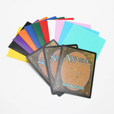 Farbige Matte Kartenhülle 16 Farben konsequent schneidend Mtg TCG CCG Yugioh PP Material Fotokarte