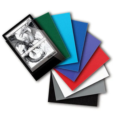 Rot Gelb Blau Grün Schwarz Custom Premium Mtg Matte Karten Schild Hülle