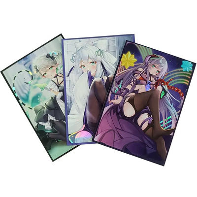 Maßgeschneiderte Holo-Druckkunst Yugioh MTG TCG Hologramm Anime Maßgeschneiderte Trading Board Spiel Kartenhüllen