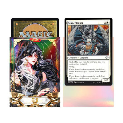Custom Holographic Art Tcg Kartenhüllen Schutzhüllen Für Trading-Kartenspiel