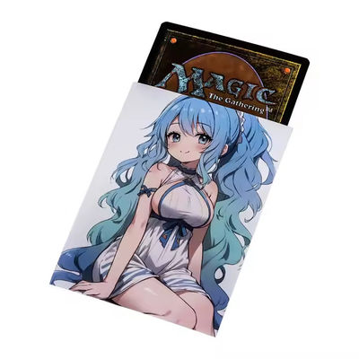 Verkäuferschutz Sammler Matte Pp Kunststoff-Handelsspiel Tcg Mtg Kartenhüllen