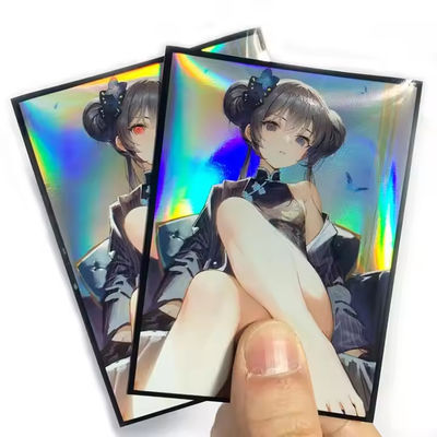 Holographische 61x91mm Deck-Schützer für MTG TCG Yugioh Druckkunst