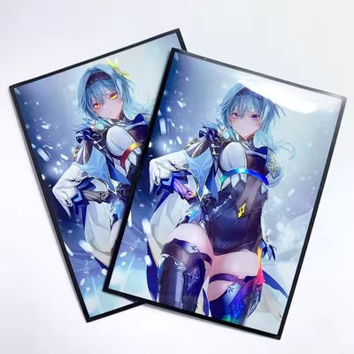 Benutzerdefinierter Druck Art Yugioh MTG TCG Holo Hologramm Anime Karten Trading Board Game Sleeves