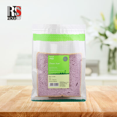 Mikroporforate Frische Lebensmittel Reißverschlussbeutel Obst- und Gemüseverpackung