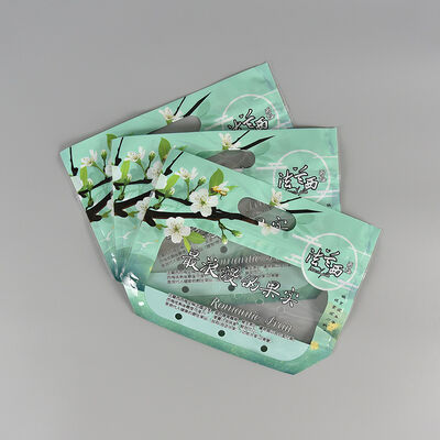 Hochwertiges, benutzerdefiniertes, wiederverwendbares Anti-Nebel-Frischventilationsloch Obst-Gemüse-Taschen, Reißverschluss, Obst-Traubentaschen