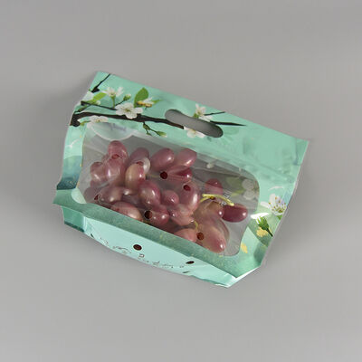 Kundenspezifische, transparente Lebensmittelqualität, Kunststoff-Frischhaltebeutel für Obst und Gemüse aus der Landwirtschaft, CPP, wiederverschließbarer Ziplock-Beutel