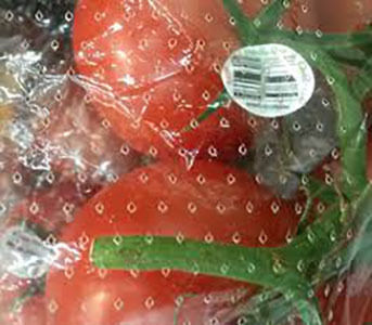 Einweg-Supermarkt-Bauernhof Gemüse Obst-Lebensmittel Frisch aufbewahren Antifog Zellophan Transparent Polybag OPP Gemüse Verpackungstüte