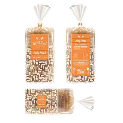 Weihnachts-Promotions-Zellophan-Süßigkeiten Winter-Schneeflocken-Feiertage Leckerei-Taschen Brot-Cookie-Taschen