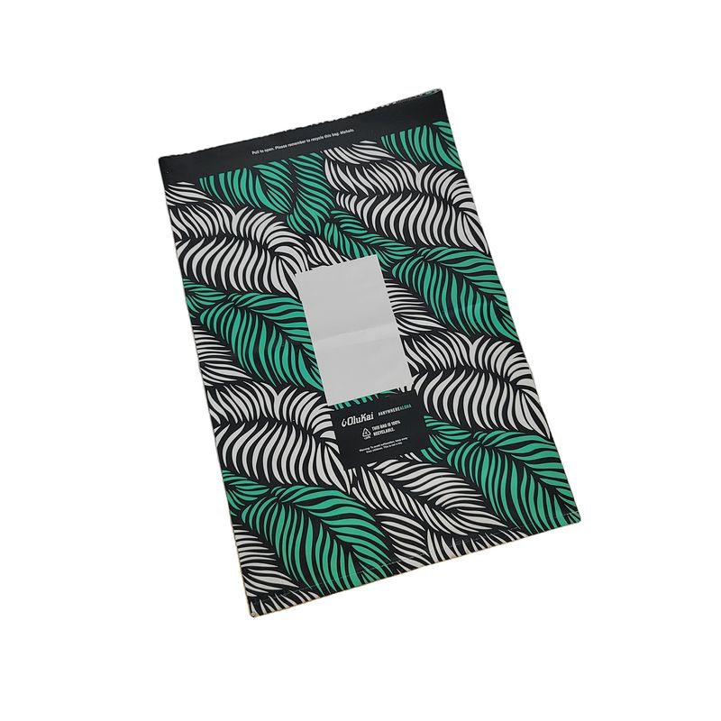 LDPE-Plastik-Poly-Auto-Mailer-Tasche Ventilator Falten-Mailing-Taschen auf einer Rollen angepasste Größe