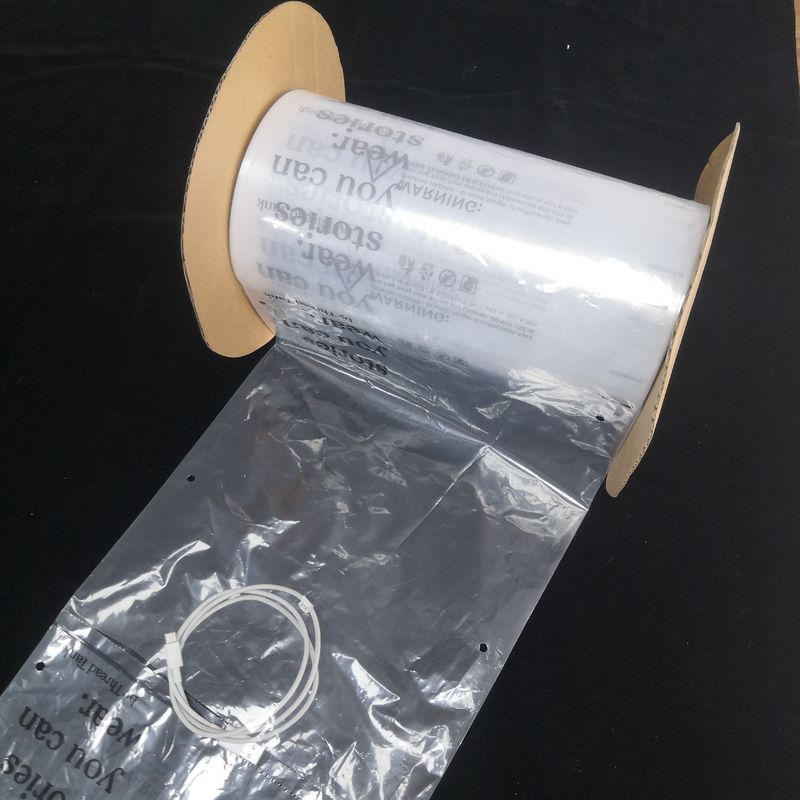 Industrielle automatische Verpackungstüte Farbdruck für Kleidung Schuh Unterwäsche