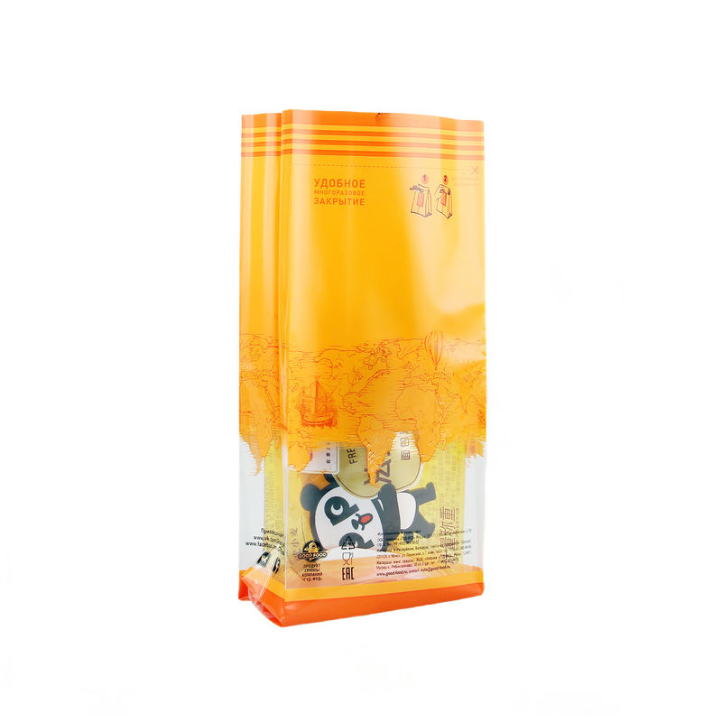 Mikroperforierter Wicket-Brotbeutel mit individuellem Logo mit Quadratbodenbeutel für Backwarenverpackungen