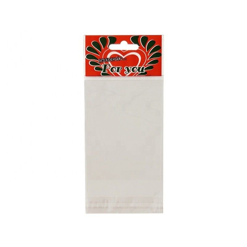 Bopp Clear Selbstabdichtung Cellophane Taschen für Geschenkkarten und Spielzeug Verpackung