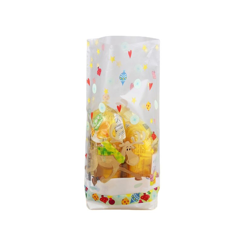 Quadratische Unterseite OPP Tasche Custom Design für die Verpackung von Snacks in klaren oder kundenspezifischen Farben