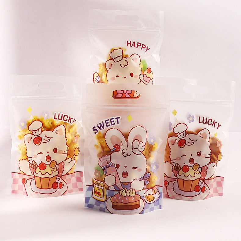 Bestellungen auf Bestellung akzeptiert Zellophan-Geschenkbeutel für Backwaren Kekse Schokolade und Desserts