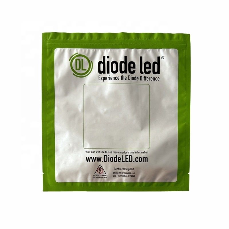 Custom Aluminiumfolie LED Lichtstreifen Verpackung Anti-statische Ziplock-Tasche mit Rissnotches