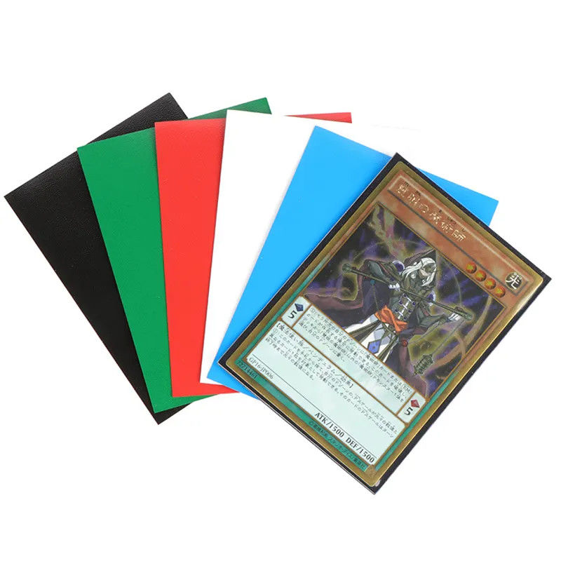 Matte Kartenhüllen Kunststoff Brettspielkarten Schutzhüllen für MTG Baseball Kartenhüllen