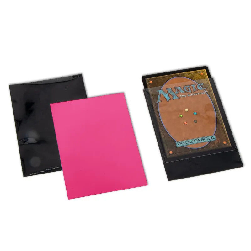 Großhandel angepasste Größe Farbige Kartenbox Schutzstoff Spielschuhe