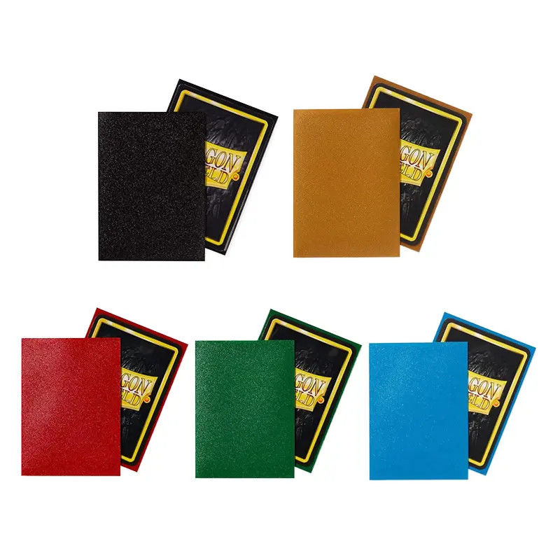 Custom Logo akzeptiert Dragon Shield Deck Matte Schutzkartenhüllen für Standard Größe Gaming In PP Tasche