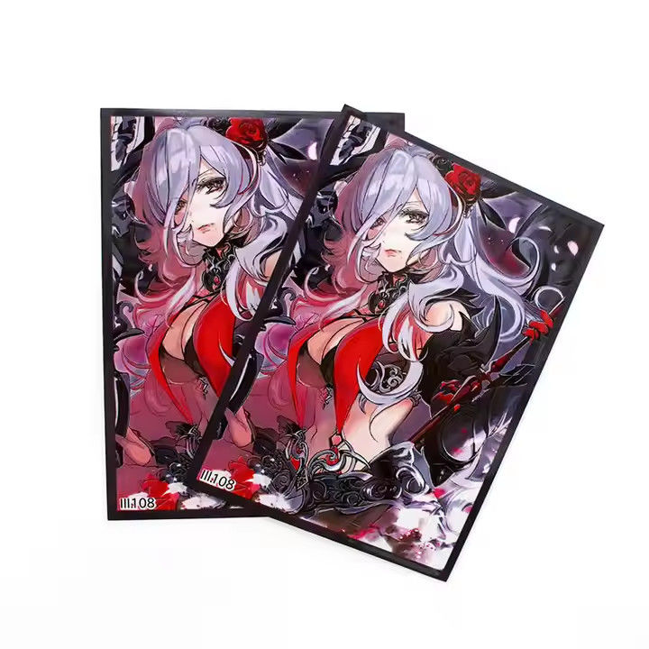 Anime Kunstdruck Yugioh MTG TCG Custom Bedruckte Karten Plastik Gaming Spielkarten Hülle
