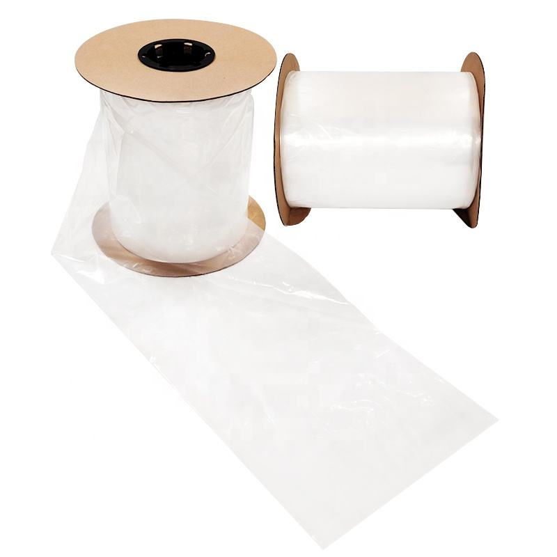 PE Auto Bags Clear Pre-Opened Roll for Packaging Machines