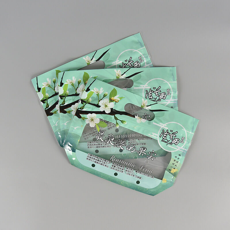 Hochwertiges, benutzerdefiniertes, wiederverwendbares Anti-Nebel-Frischventilationsloch Obst-Gemüse-Taschen, Reißverschluss, Obst-Traubentaschen