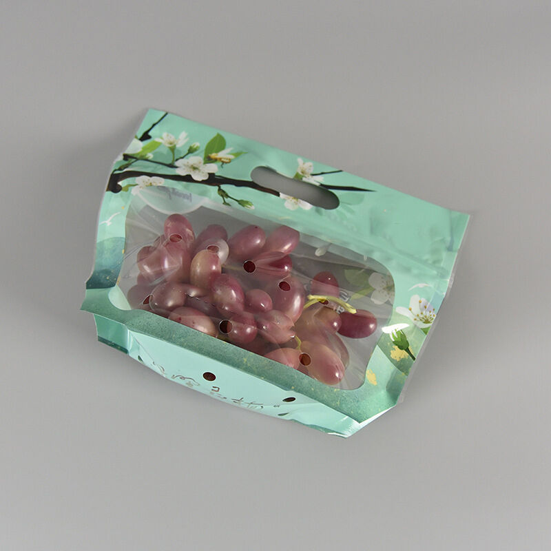 Kundenspezifische, transparente Lebensmittelqualität, Kunststoff-Frischhaltebeutel für Obst und Gemüse aus der Landwirtschaft, CPP, wiederverschließbarer Ziplock-Beutel